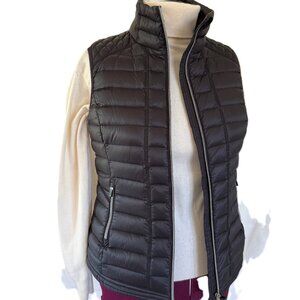 Hilfiger winter warm quilted sport gilet, black